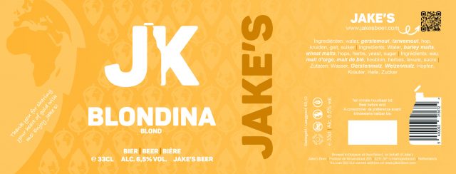 Label Jake's Blondina