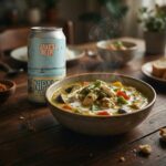 Groene curry met kip, kokos en Thaise basilicum