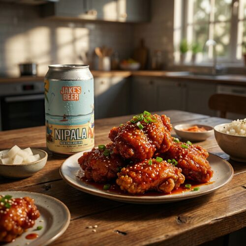 Koreaanse fried chicken