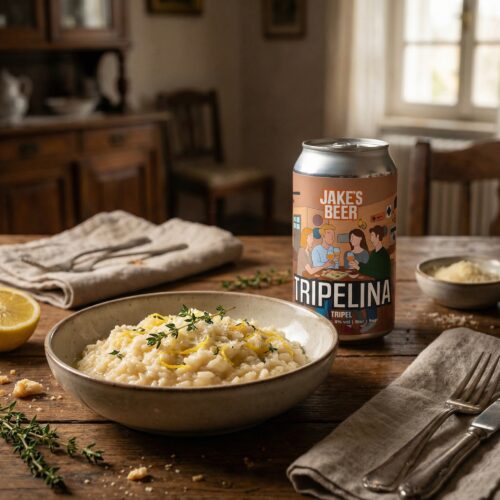 Risotto met citroen en tijm - foodpairing Tripel