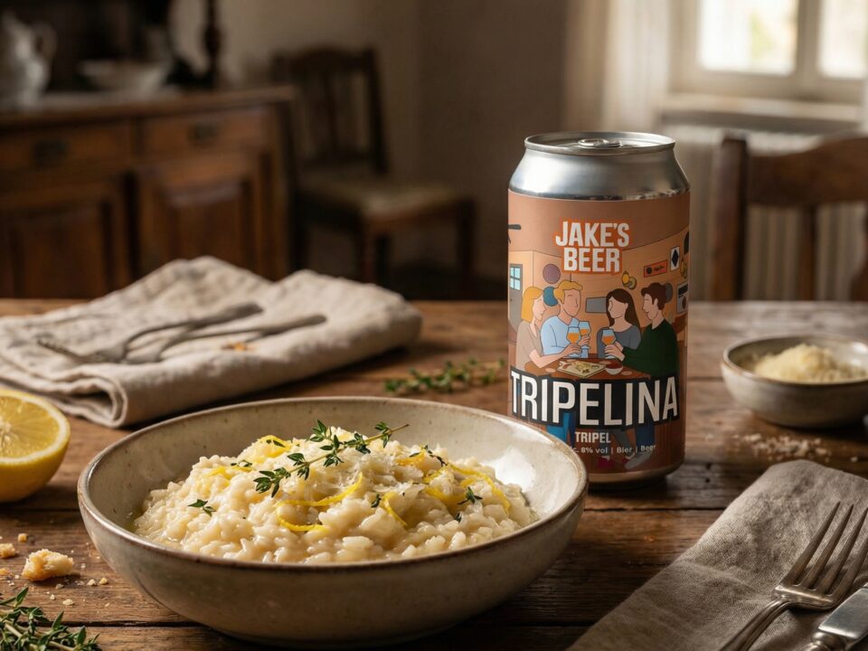 Risotto met citroen en tijm - foodpairing Tripel
