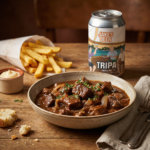 Vlaams stoofvlees met donker bier & mosterd