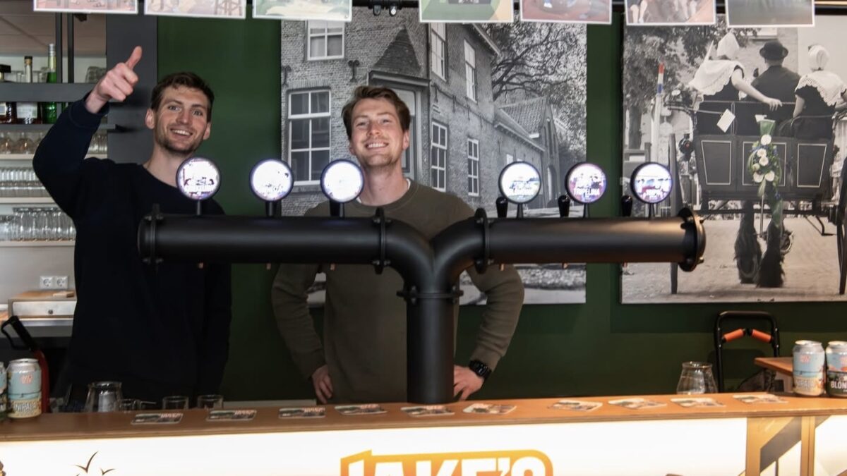Jake's Beer op een speciaalbier festival